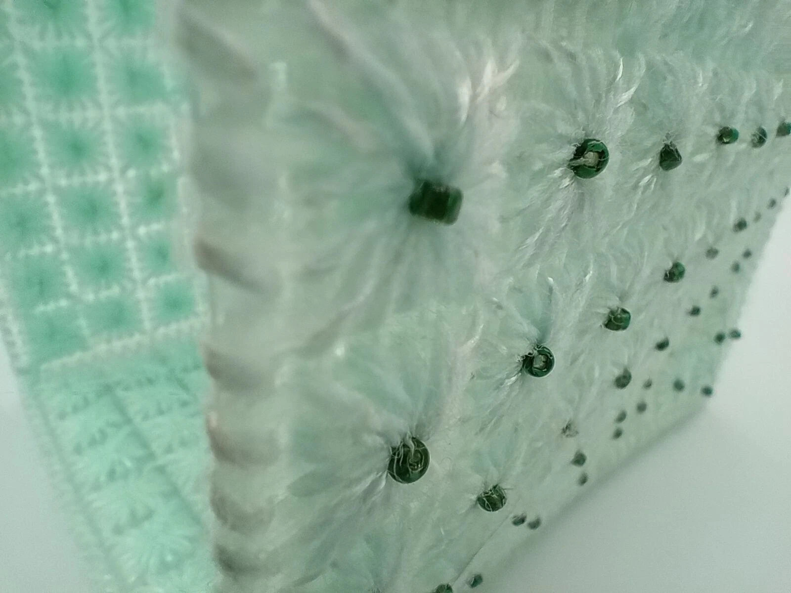 Tissue Box Cover Vintage Green Plastic Canvas Pattern 5.75 Inches Handmade | eBay