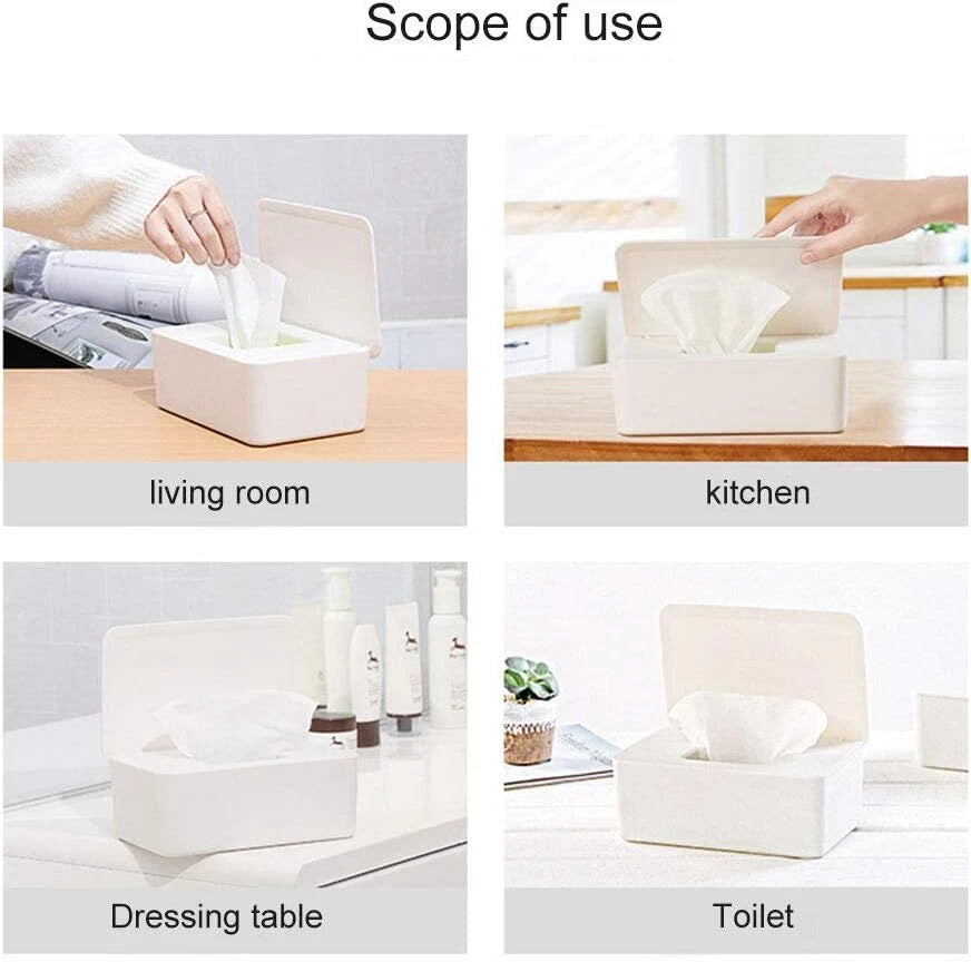 Diaper Wipes Dispenser, Baby Wipe Holder, Wipe Container with Non-Slip Feet,gree | eBay