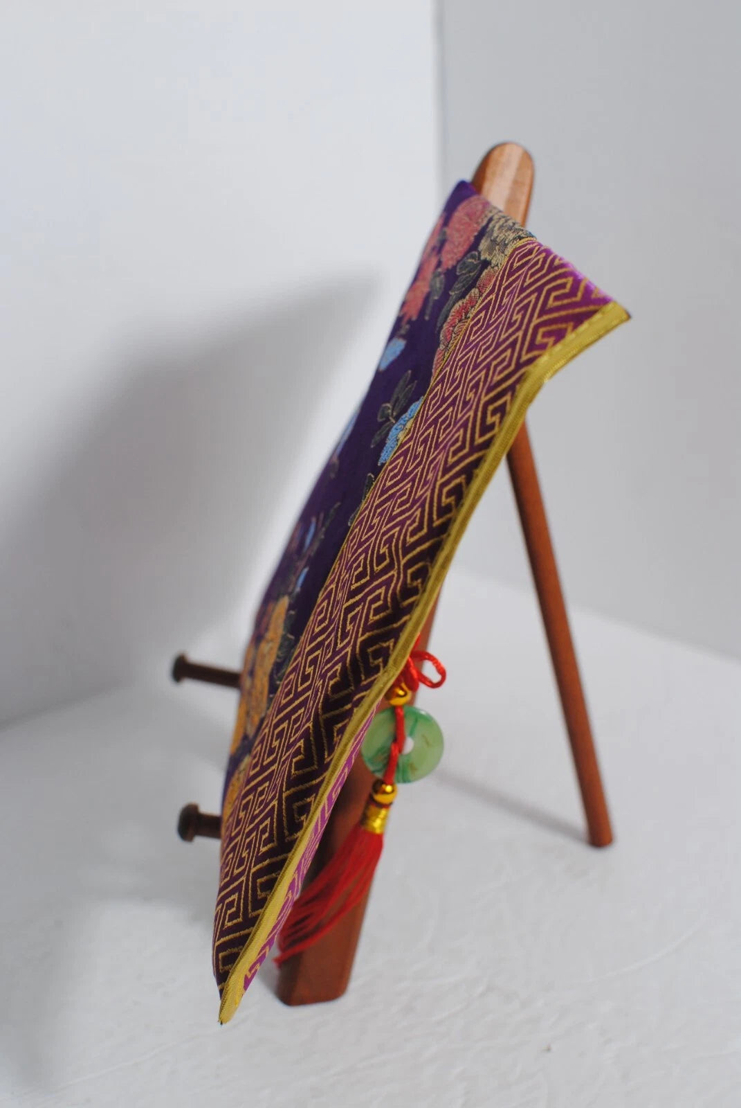 Asian Purple Floral Fabric Soft Tissue Box Cover 8" x 13 1/2 " NWOT | eBay