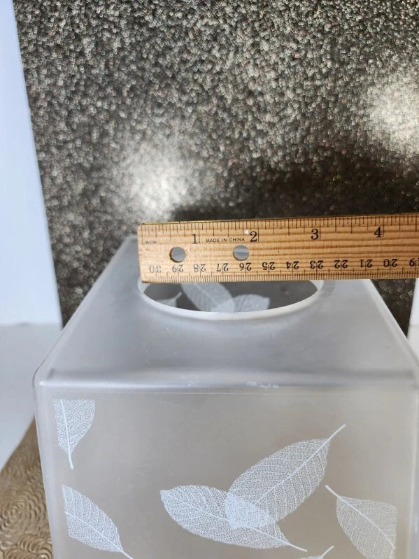 Square Frost Tissue Box Cover Home Accessories Facial Tissue Cover Kleenex Box | eBay