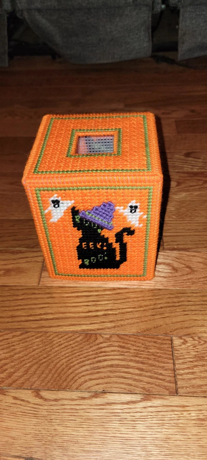 HALLOWEEN BOO! CATS TISSUE BOX COVER - BRAND NEW | eBay