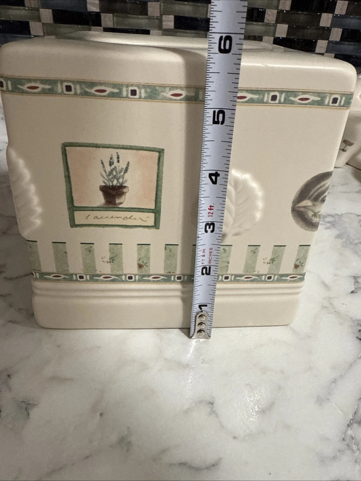 PFALTZGRAFF NATUREWOOD TISSUE BOX COVER DISPENSER - Damaged See Pictures | eBay
