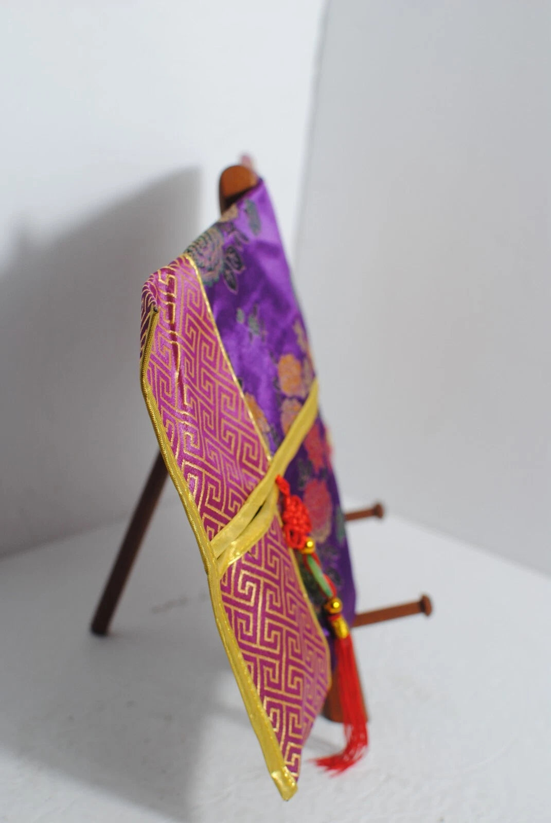 Asian Purple Floral Fabric Soft Tissue Box Cover 8" x 13 1/2 " NWOT | eBay