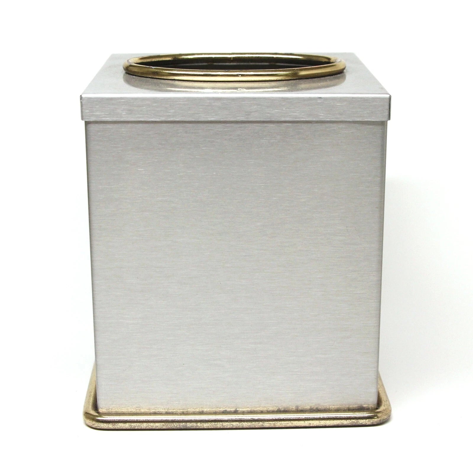 Vintage Olde New Steel Square Tissue Box Cover | eBay