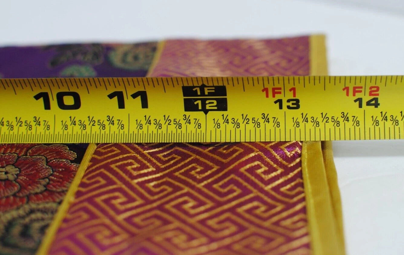 Asian Purple Floral Fabric Soft Tissue Box Cover 8" x 13 1/2 " NWOT | eBay