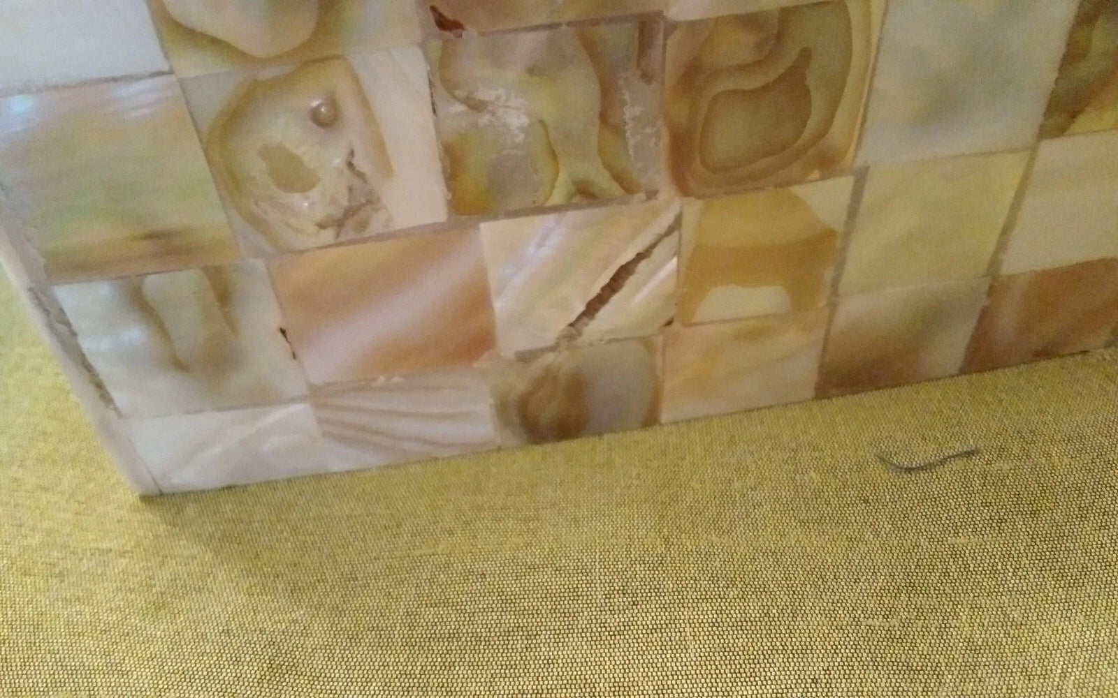 Tissue Box Cover Mosaic Mother of Pearl Rectangle Creative Scents Milano | eBay