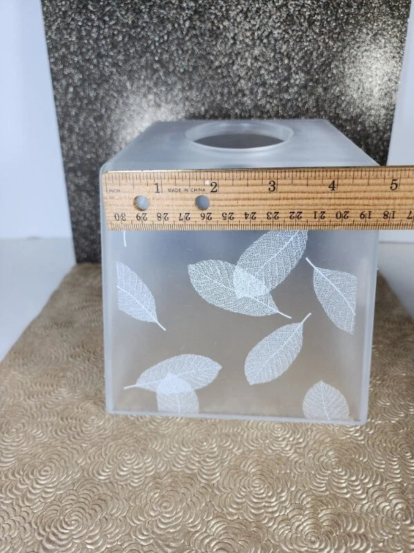 Square Frost Tissue Box Cover Home Accessories Facial Tissue Cover Kleenex Box | eBay