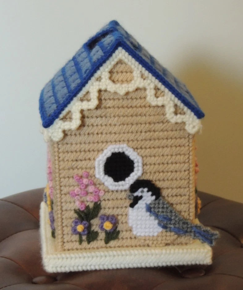 New Handmade Tissue Box Cover/Birdhouse | eBay