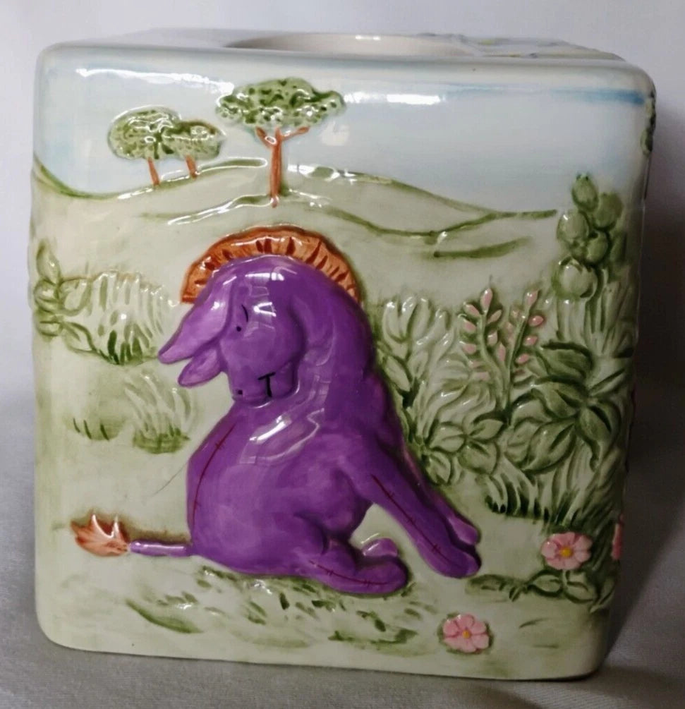 Winnie The Pooh & Friends Raised Design Ceramic Hand Painted Tissue Box Cover | eBay