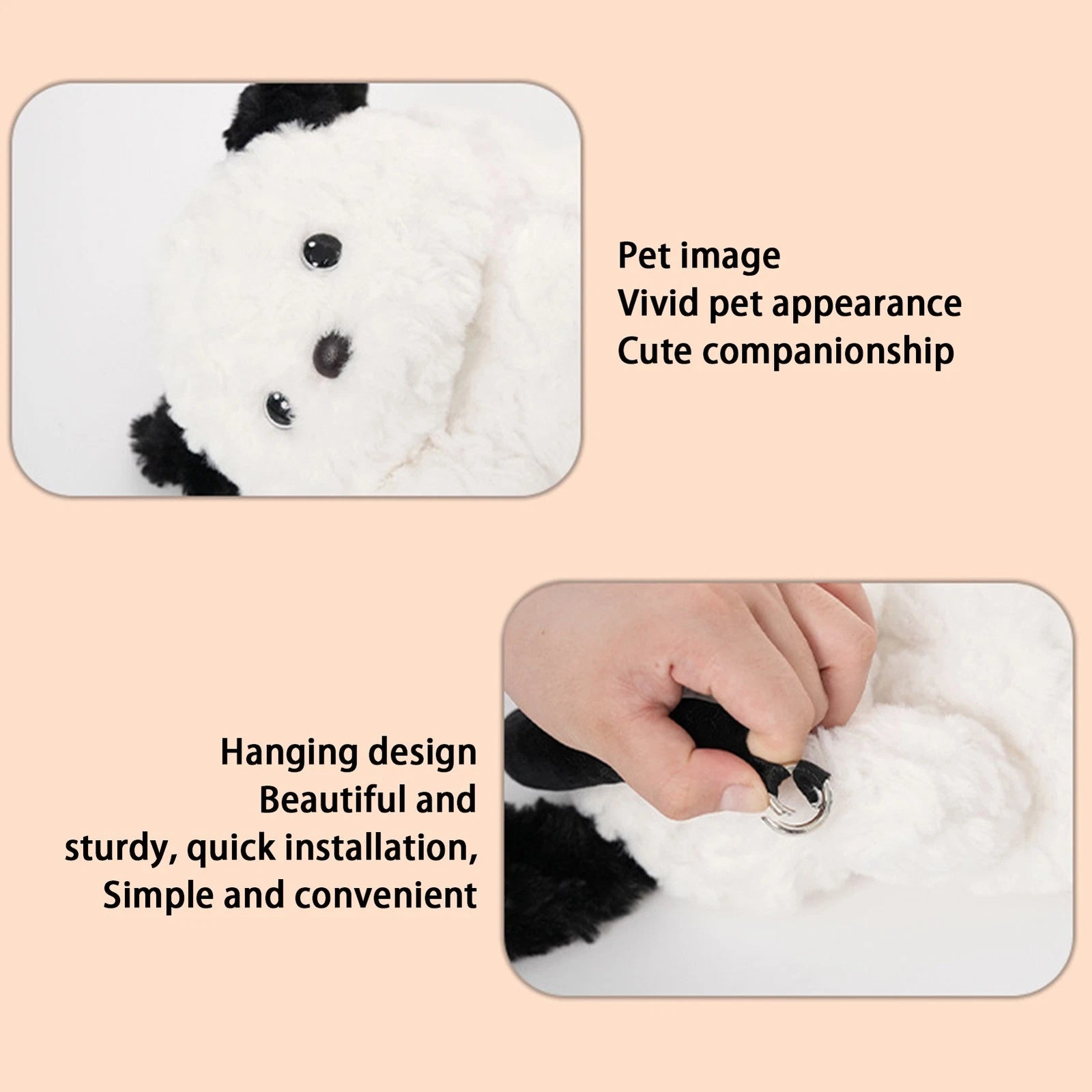 Car Tissue Box Dog Plush Animal Dog Home Car Tissue Box Cover Holder | eBay