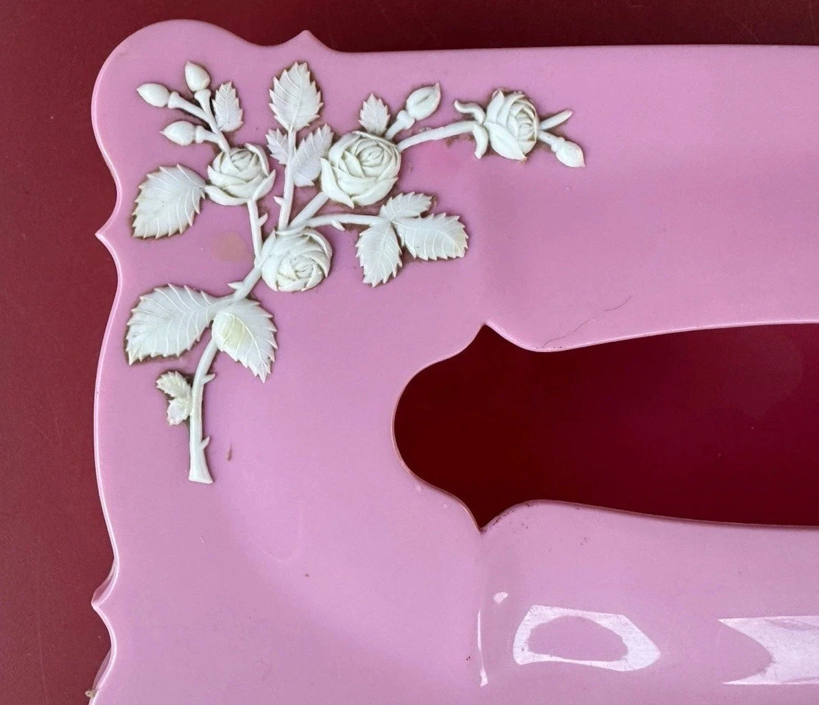 Vintage 1960s Pink Celebrity Tissue Box Holder Starburst Acrylic Lucite Plastic | eBay