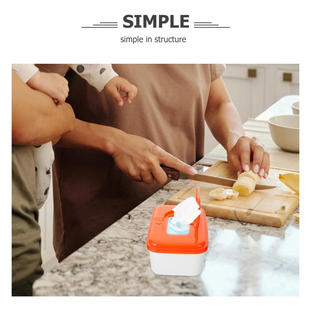 2 Pcs Wet Wipes Dispenser Box Plastic Travel Container for Baby Holder | eBay