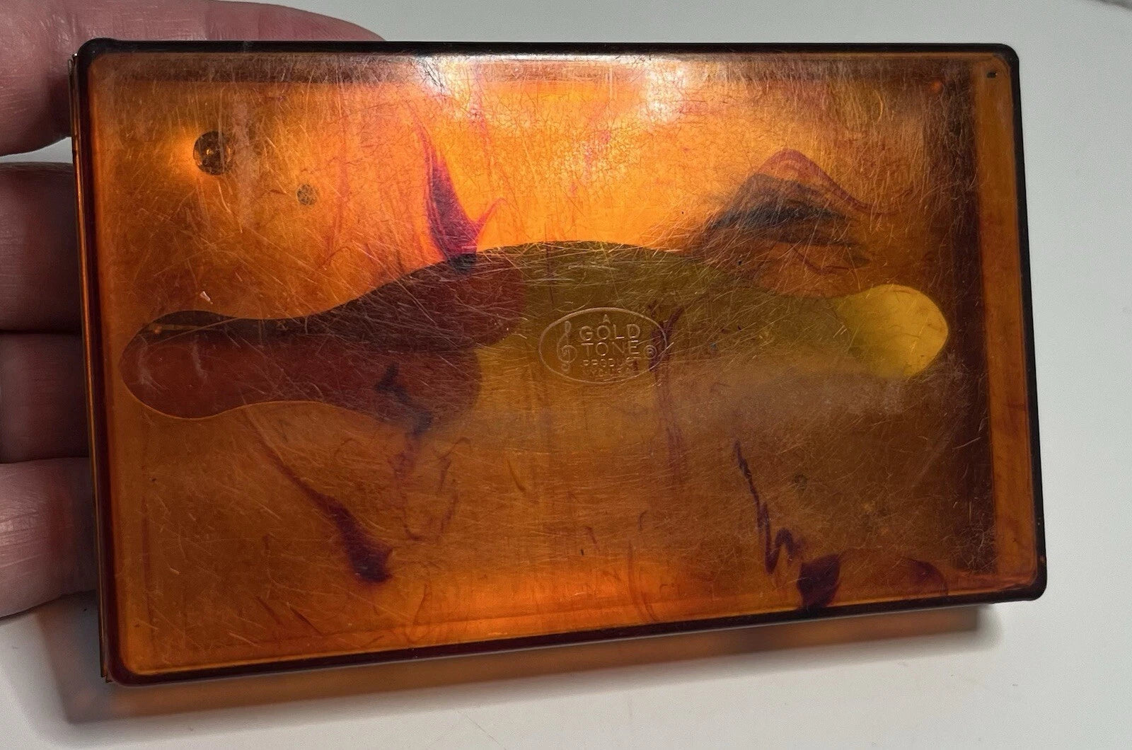 Vintage Metal Tissue Box Holder Gold Tone Products 1960s-1970s | eBay