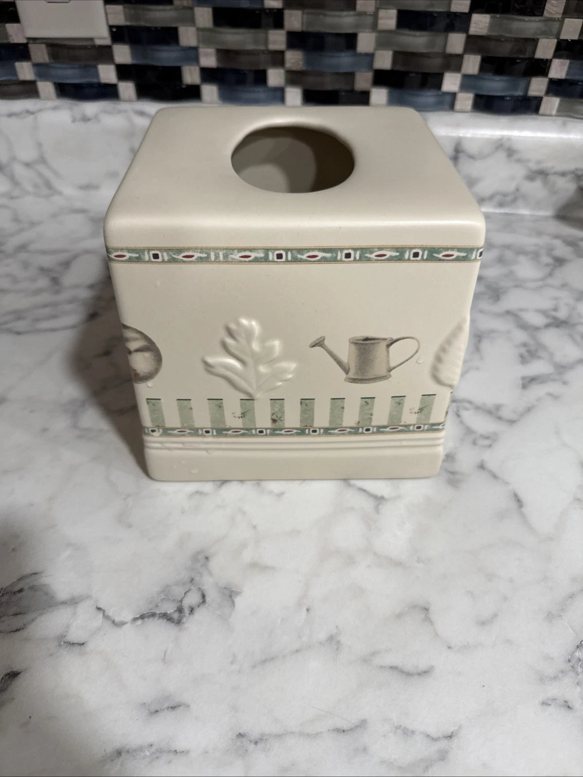 PFALTZGRAFF NATUREWOOD TISSUE BOX COVER DISPENSER - Damaged See Pictures | eBay
