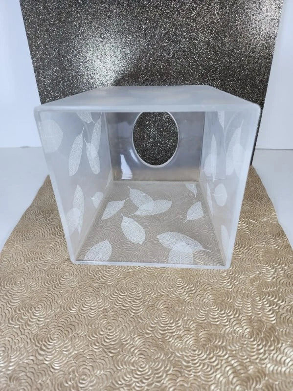 Square Frost Tissue Box Cover Home Accessories Facial Tissue Cover Kleenex Box | eBay