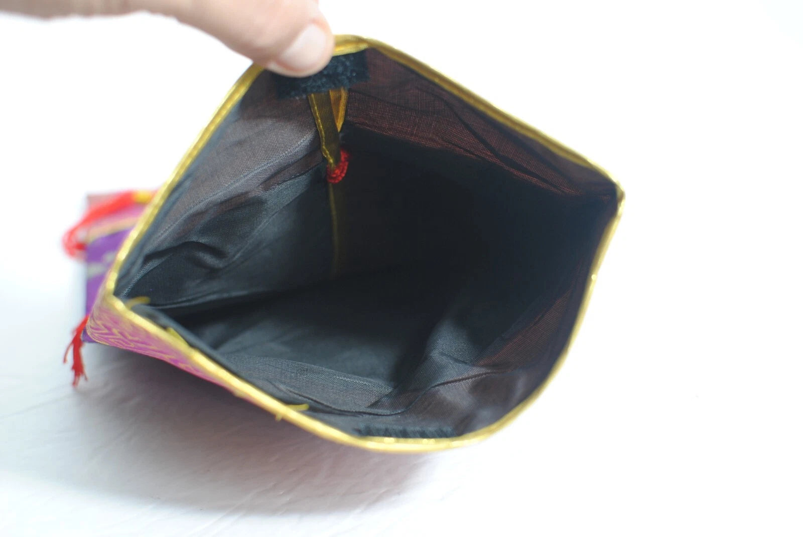 Asian Purple Floral Fabric Soft Tissue Box Cover 8" x 13 1/2 " NWOT | eBay