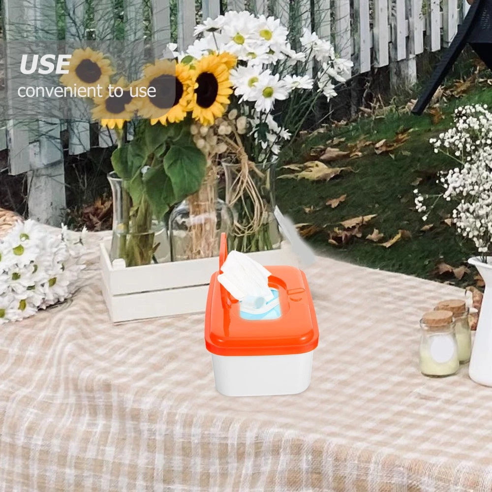 2 Pcs Wet Wipes Dispenser Box Plastic Travel Container for Baby Holder | eBay