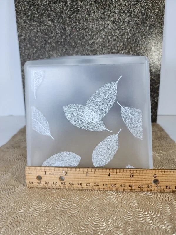 Square Frost Tissue Box Cover Home Accessories Facial Tissue Cover Kleenex Box | eBay