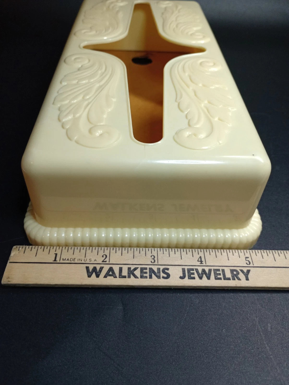 Vintage Cream Plastic Tissue Kleenex Box Cover Shabby Cottage Retro Grandma | eBay