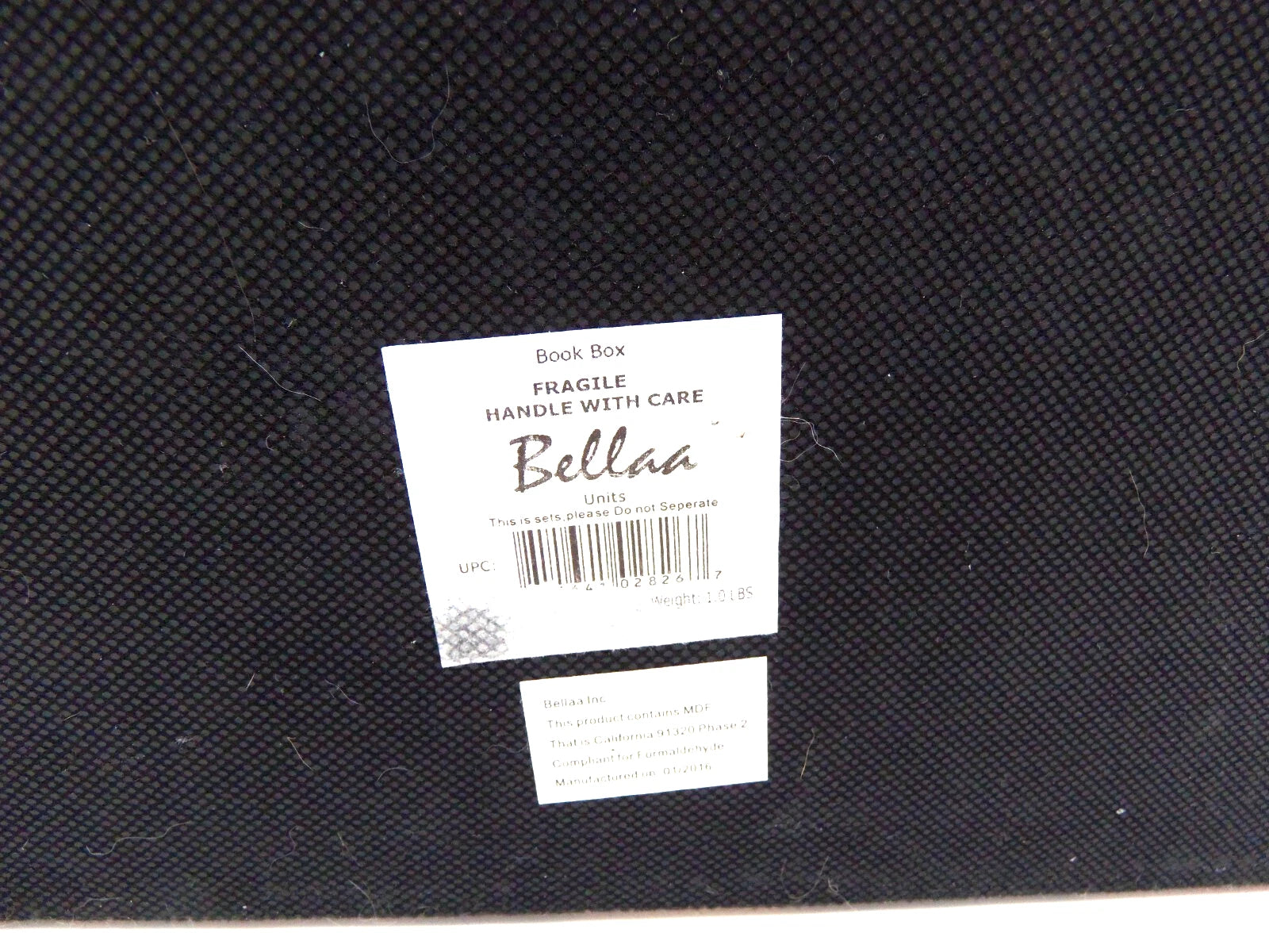 Tissue Box w/ Parisian Theme, Leather Seams and Brass Latch by Bellaa, Ltd- EUC | eBay