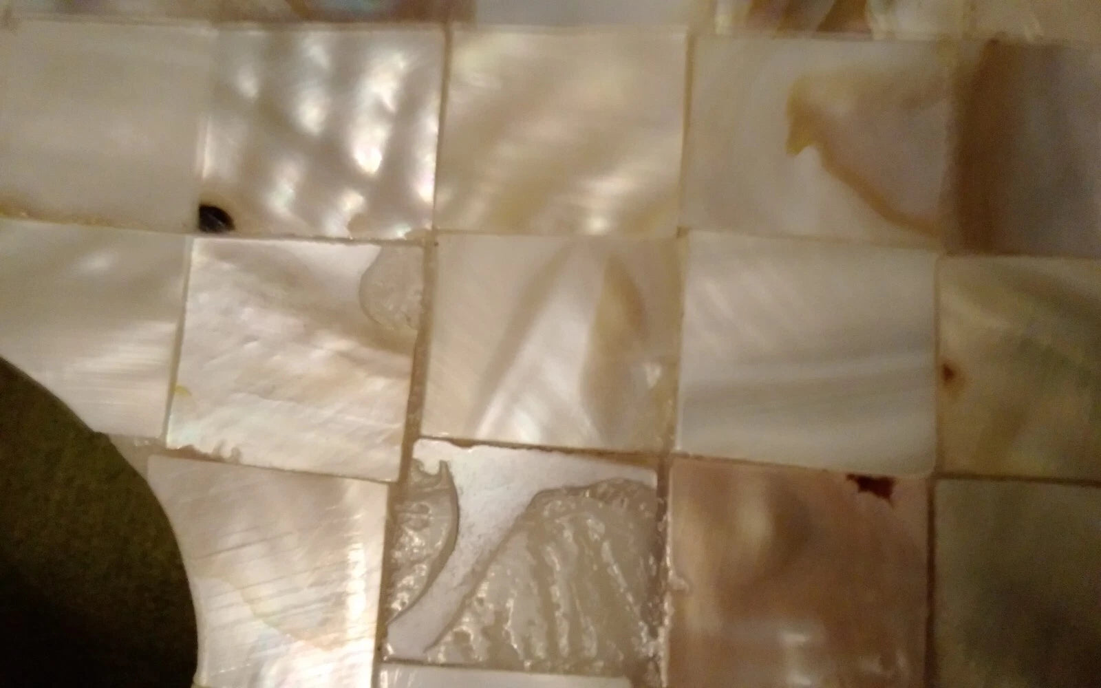 Tissue Box Cover Mosaic Mother of Pearl Rectangle Creative Scents Milano | eBay