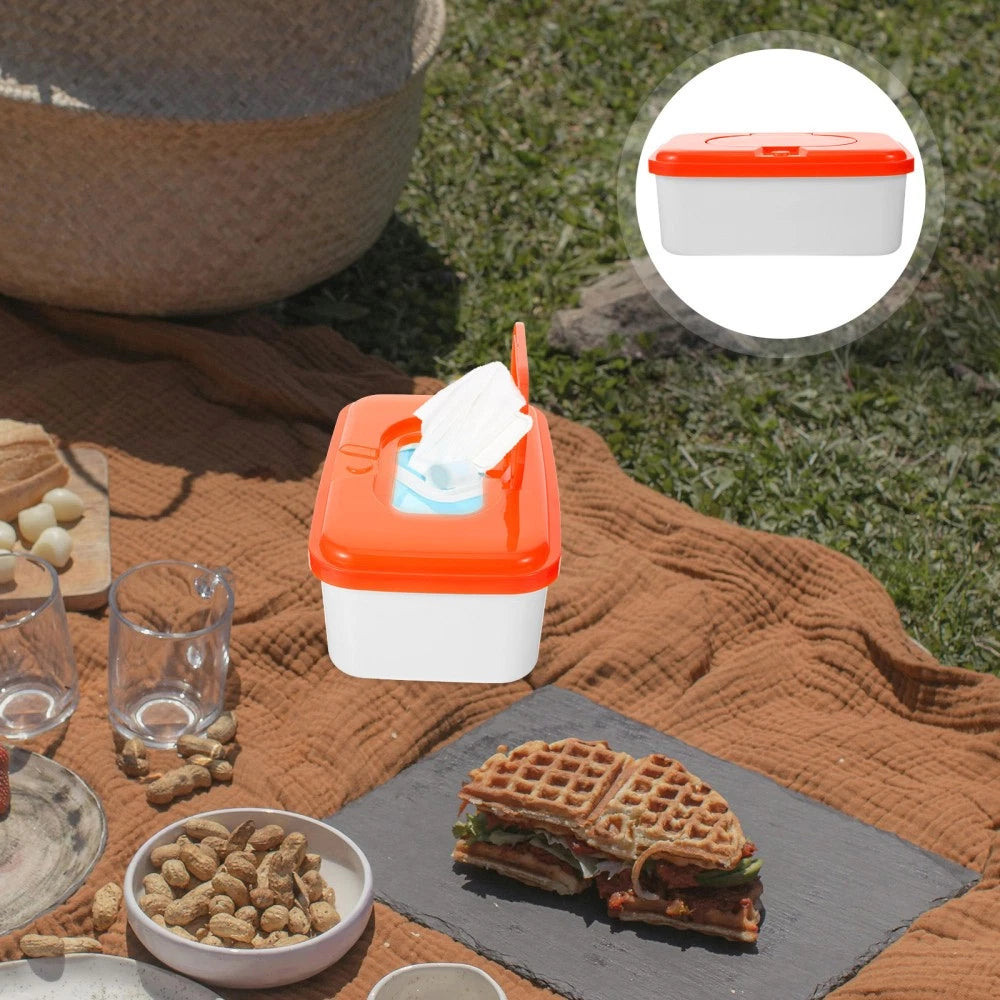 2 Pcs Wet Wipes Dispenser Box Plastic Travel Container for Baby Holder | eBay