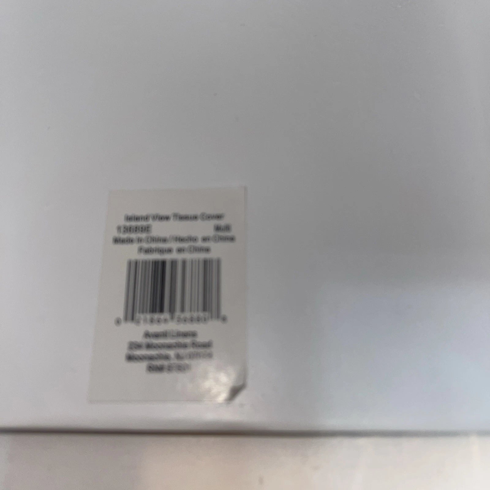 Avanti Linens Island View Tissue Box Cover Blue and Beige H 5 3/4"x D 5 1/4" | eBay