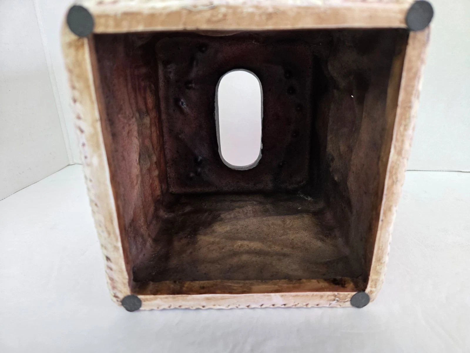 Western Cowgirl Rustic Pink Tissue Box Cover Boot Horseshoe Rhinestone Bling EUC | eBay