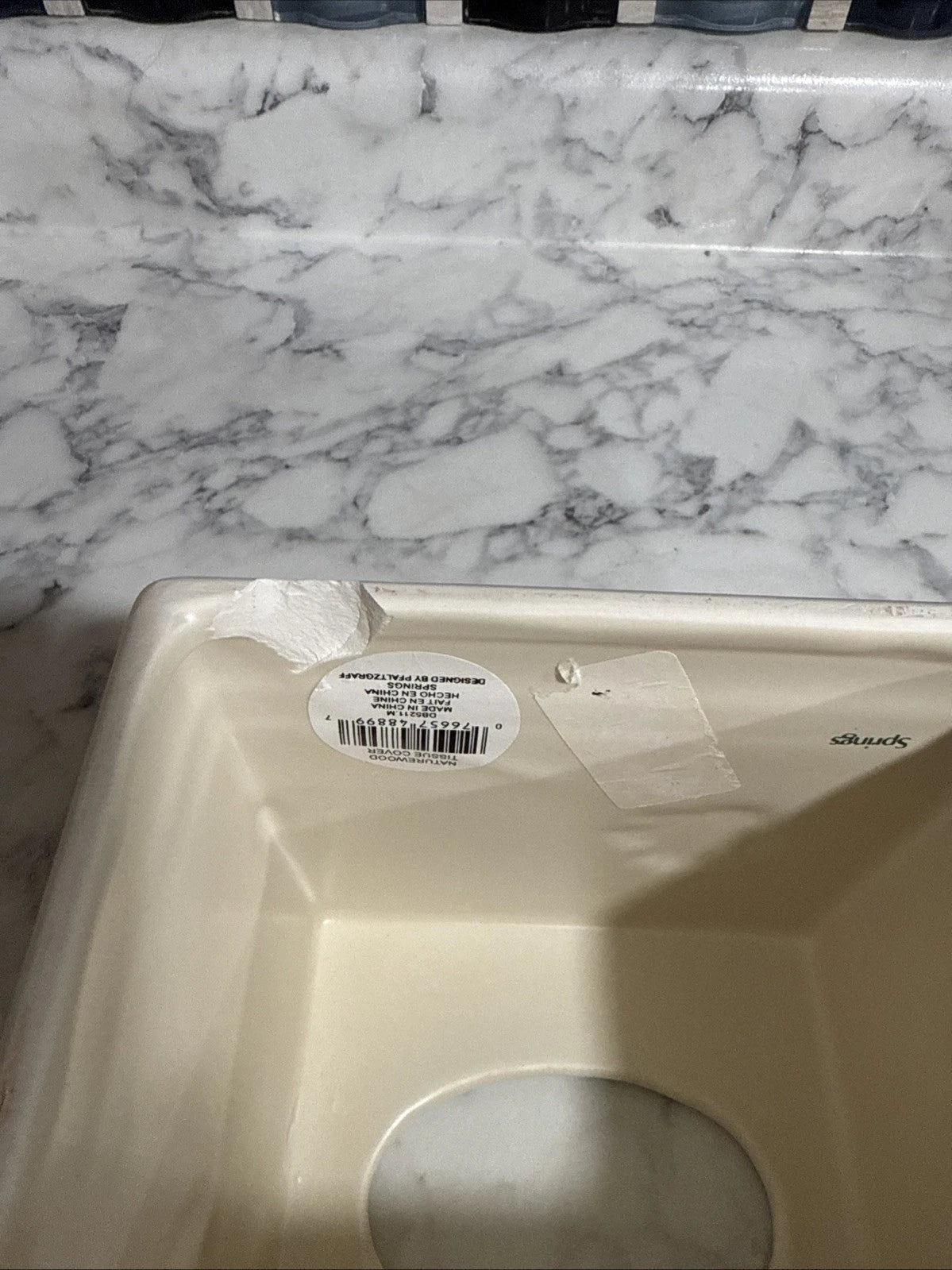 PFALTZGRAFF NATUREWOOD TISSUE BOX COVER DISPENSER - Damaged See Pictures | eBay