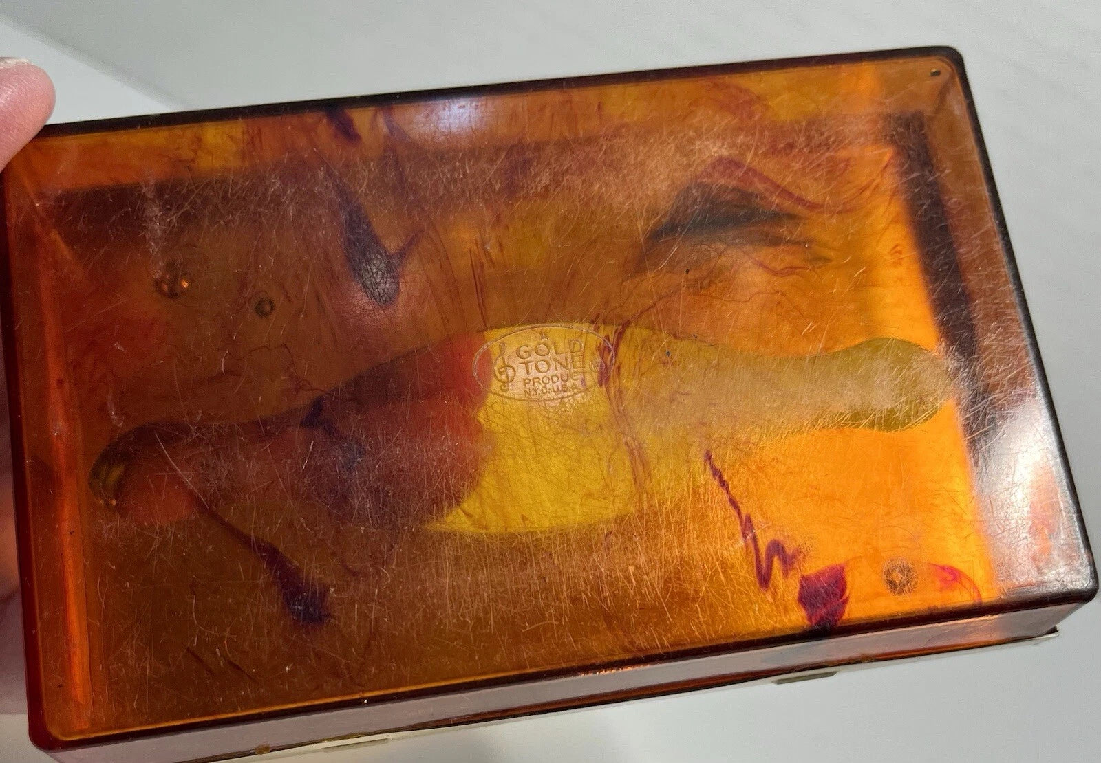 Vintage Metal Tissue Box Holder Gold Tone Products 1960s-1970s | eBay