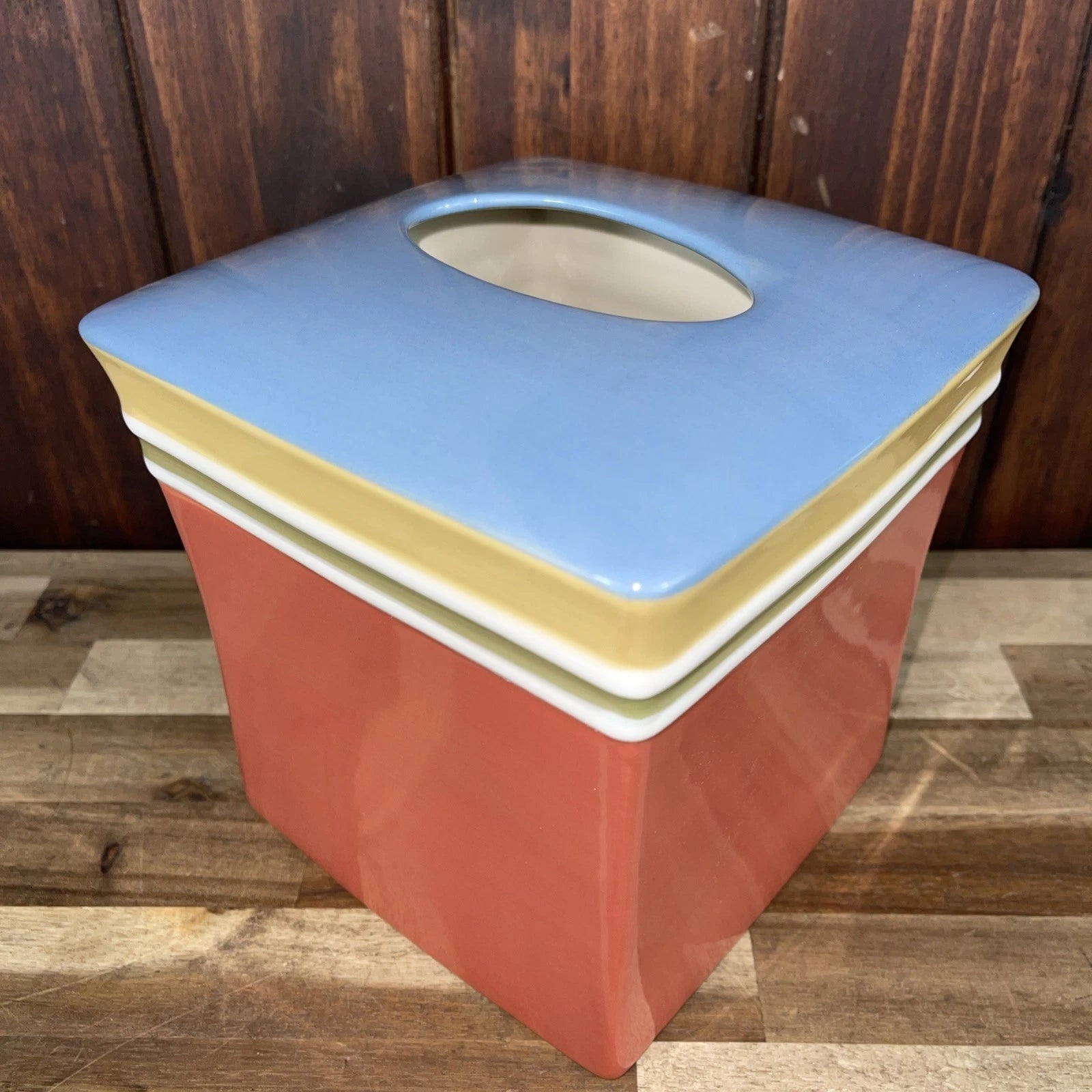 Casual stripe colorful square 6 inch tissue box | eBay