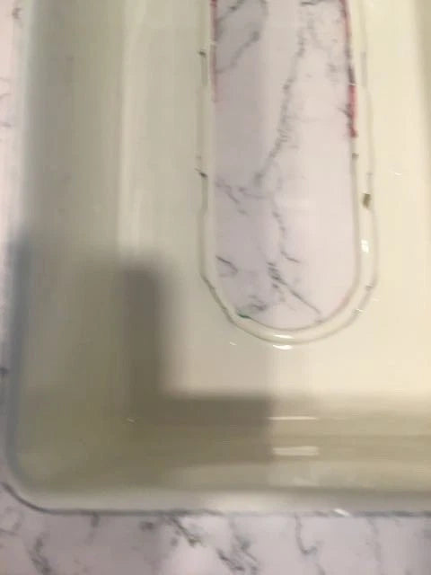 MACKENZIE CHILDS White Flower Market Tissue Box Cover Rectangular Home Decor | eBay