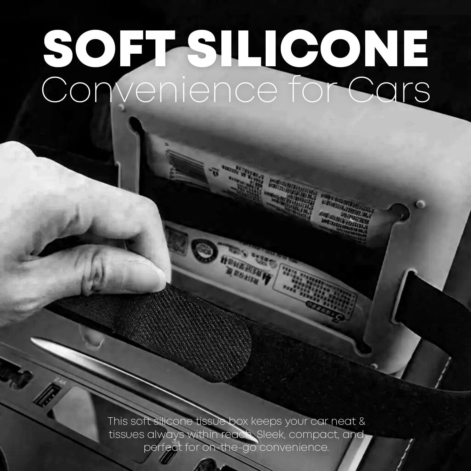 Silicone Car Tissue Holder Box – Waterproof Napkin Case for Visor & Backseat | eBay