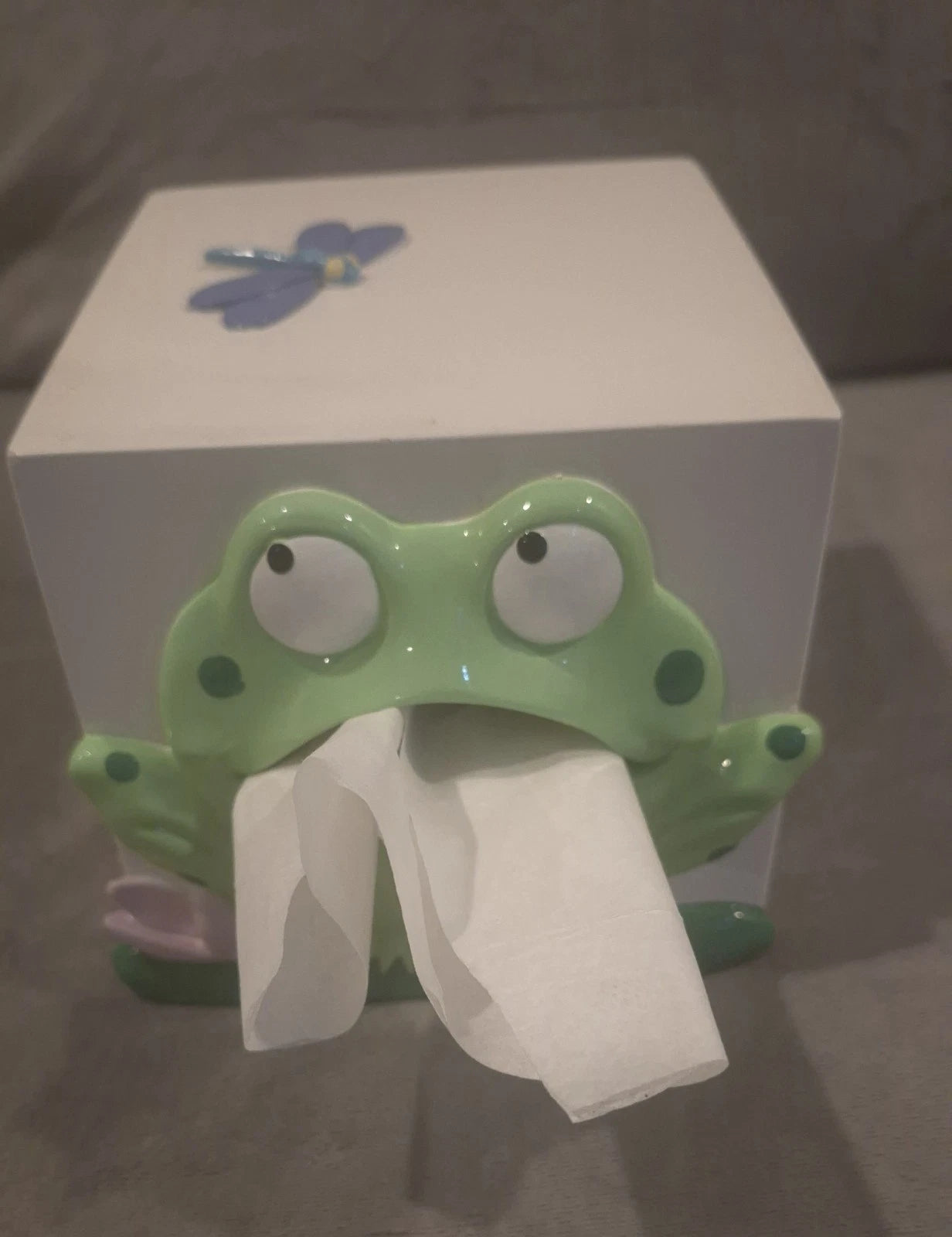 Acrylic Frog Kleenex Tissue Box Cover | eBay