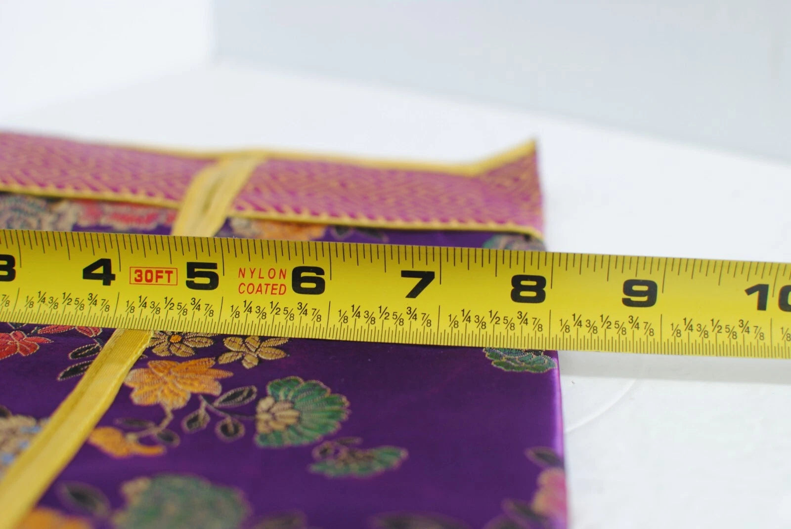 Asian Purple Floral Fabric Soft Tissue Box Cover 8" x 13 1/2 " NWOT | eBay