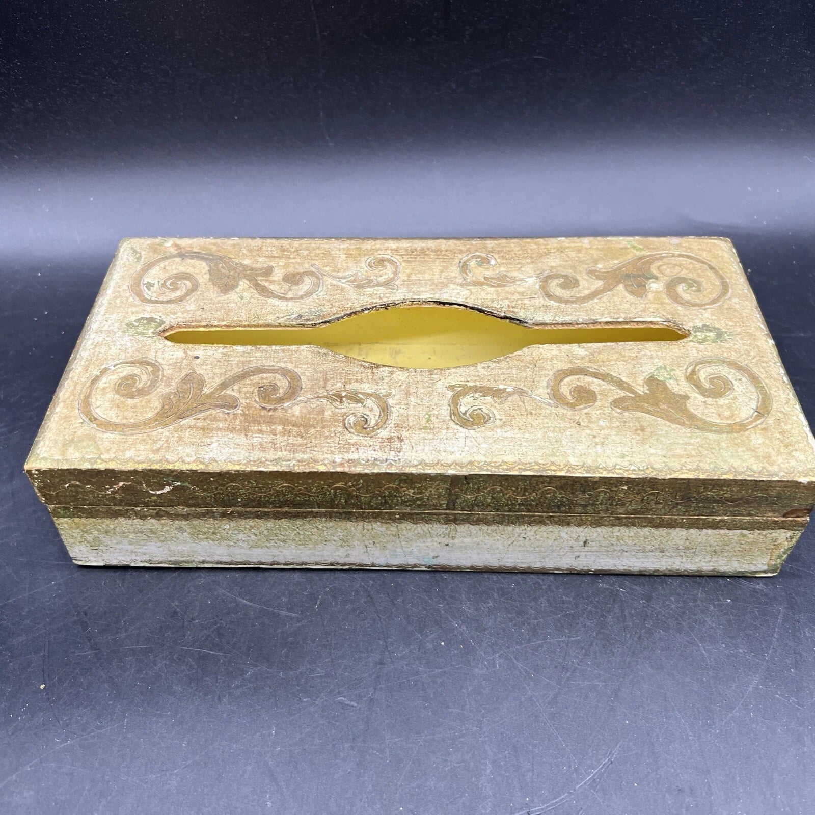 Vintage Italian tissue Kleenex box holder decoration | eBay