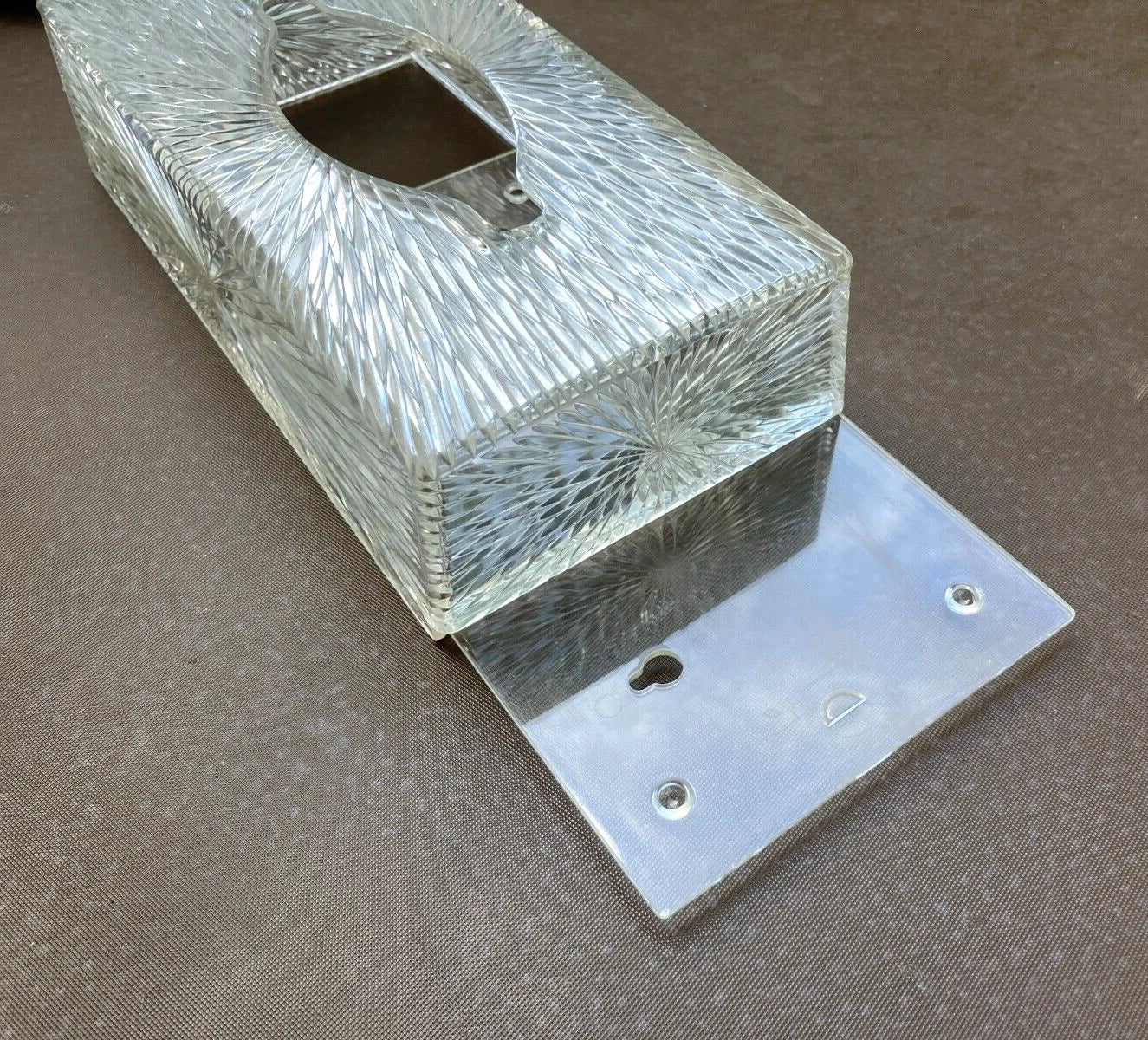 Vintage Tissue Box* 60s Starburst Celebrity Lucite Tissue Holder* Hollywood* MCM | eBay