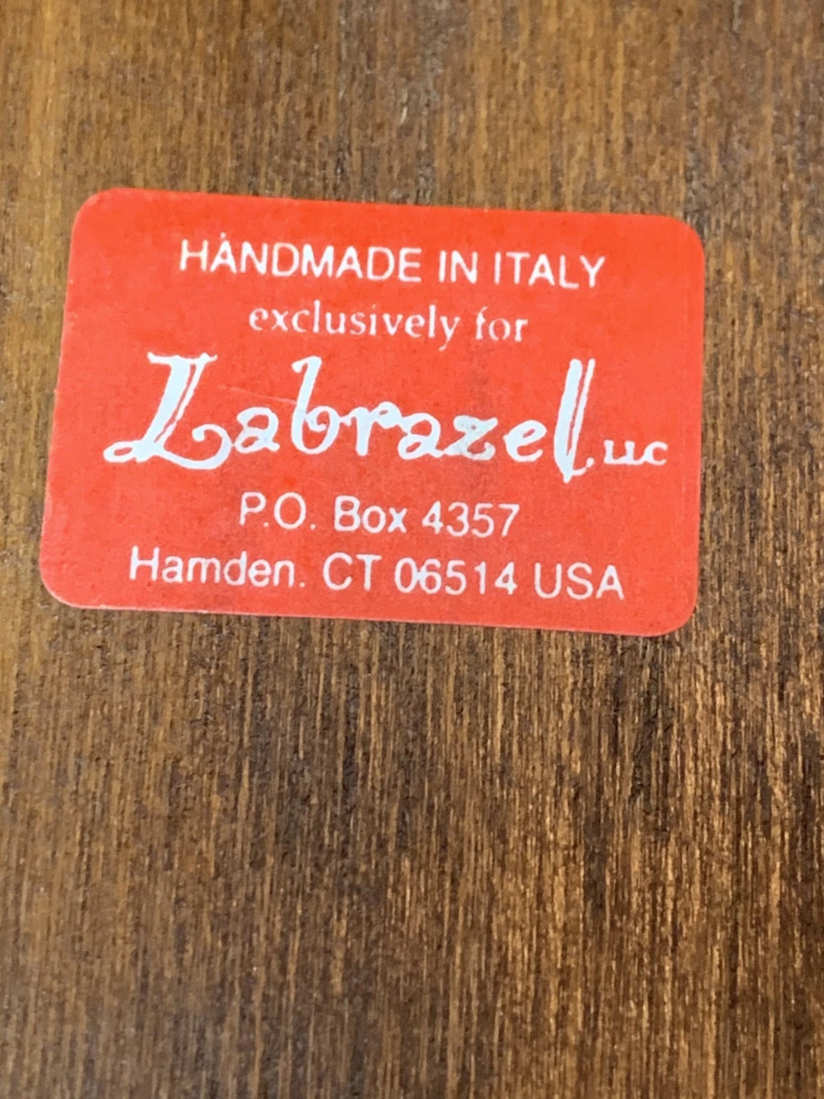 LABRAZEL Wood Tissue Box Holder Cover Hinged Lid Square Cube Handmade Italy | eBay