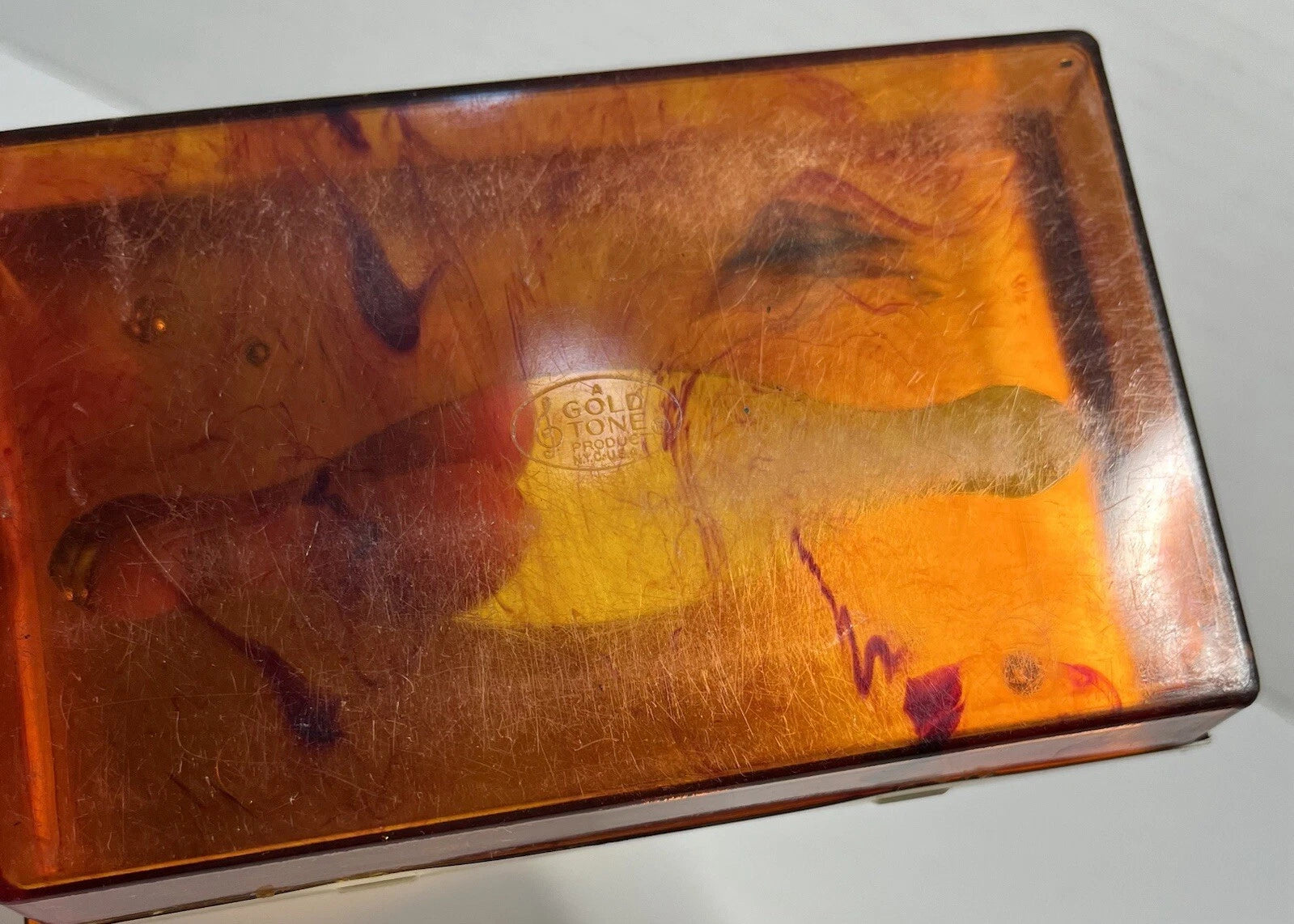 Vintage Metal Tissue Box Holder Gold Tone Products 1960s-1970s | eBay