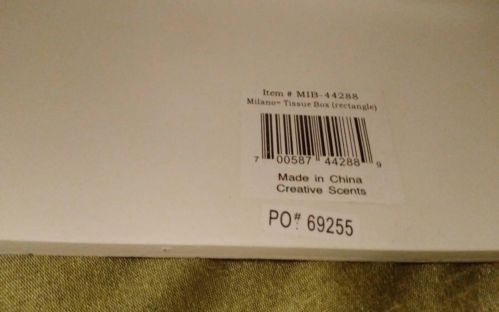 Tissue Box Cover Mosaic Mother of Pearl Rectangle Creative Scents Milano | eBay