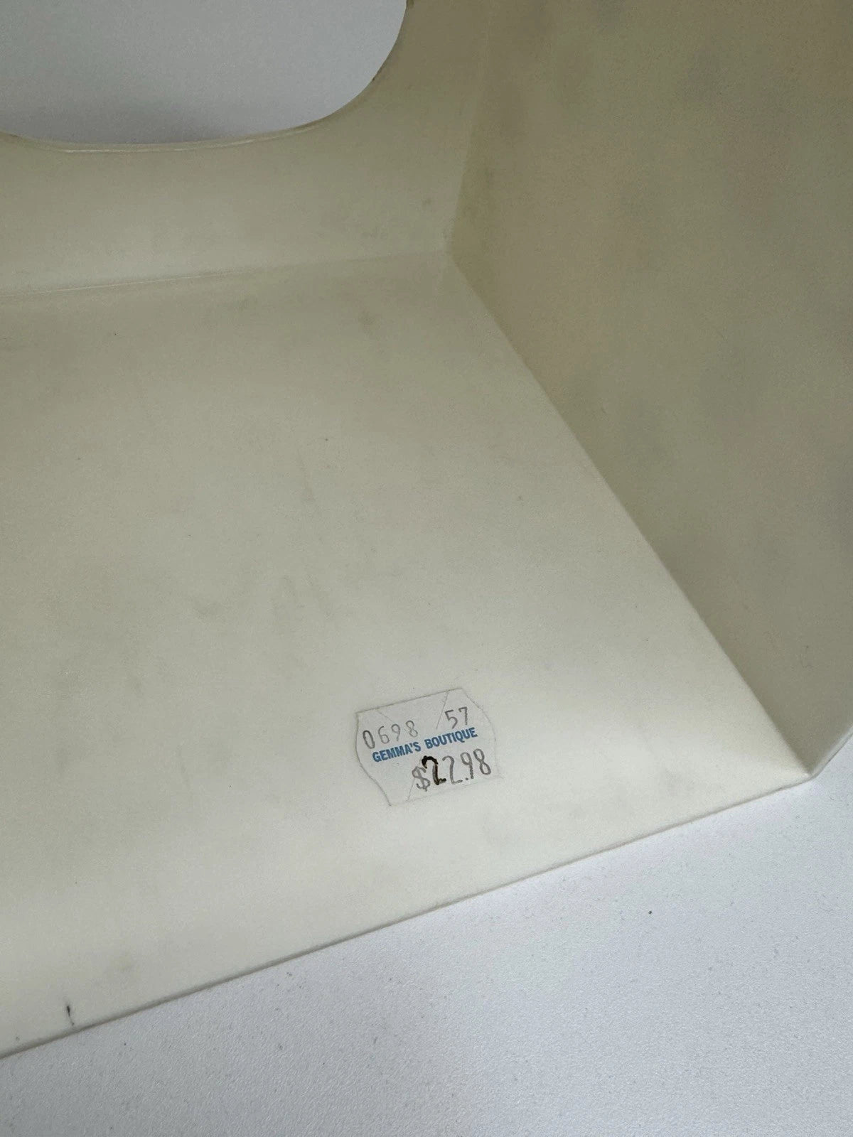 Vintage Square Tissue Box Cover 1970’s Acrylic White Daisies Yellow Gingham | eBay