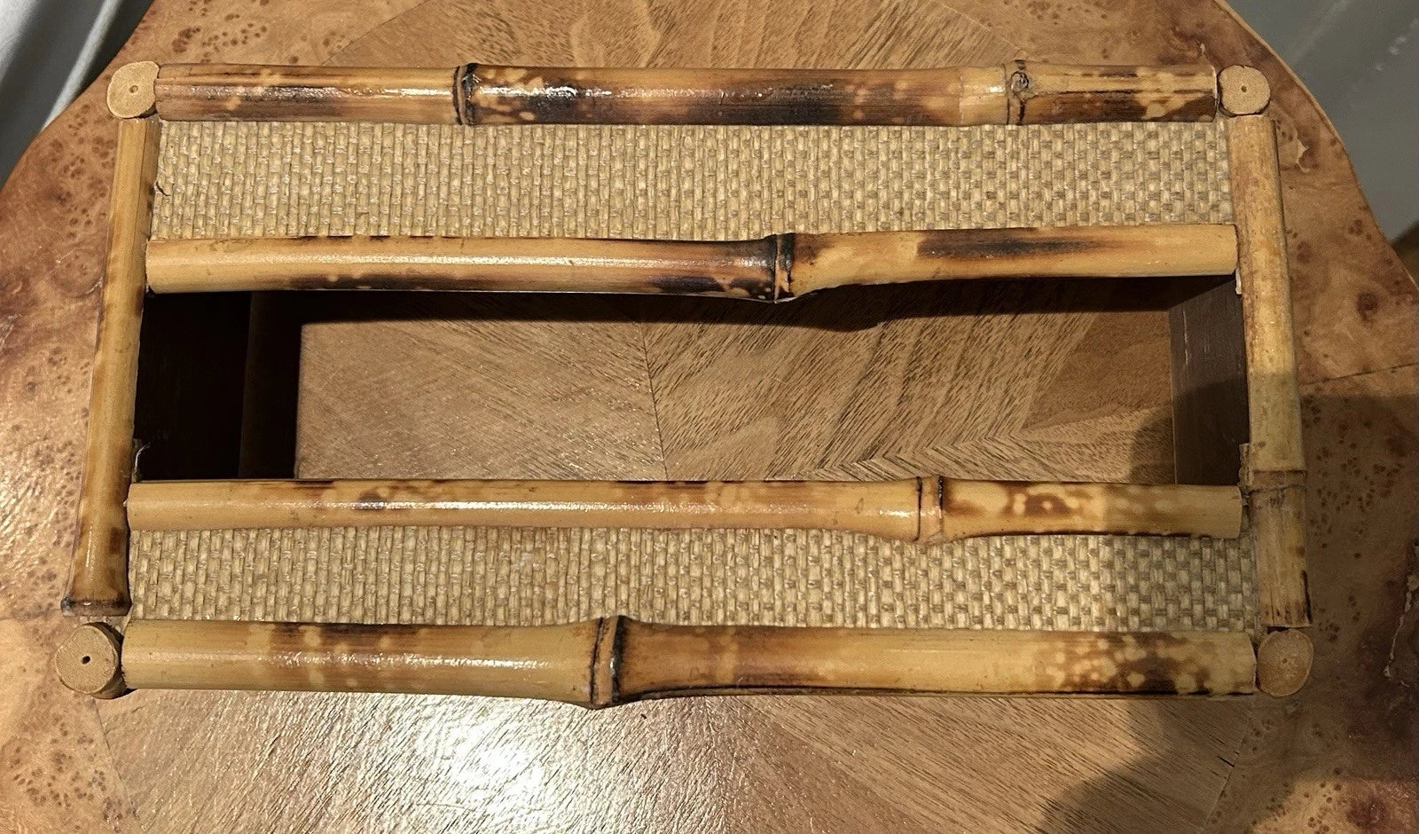 Bamboo tissue box cover | eBay