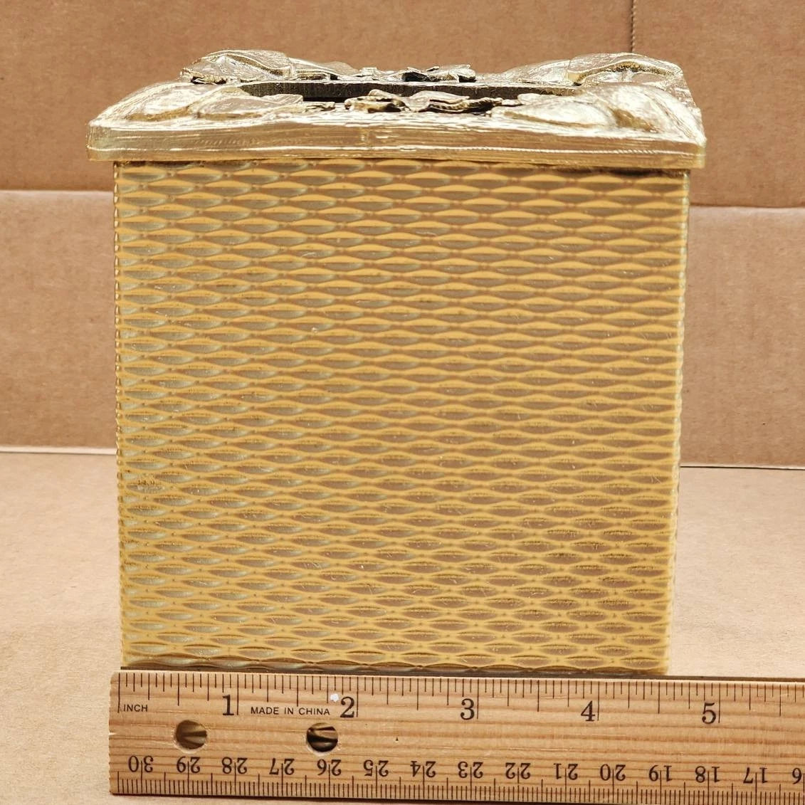 Silver Square Tissue Box Cover Facial Tissue Holder Kleenex Holder Accessories | eBay