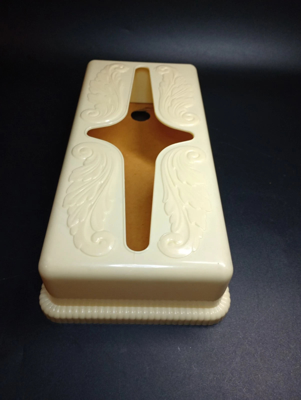 Vintage Cream Plastic Tissue Kleenex Box Cover Shabby Cottage Retro Grandma | eBay