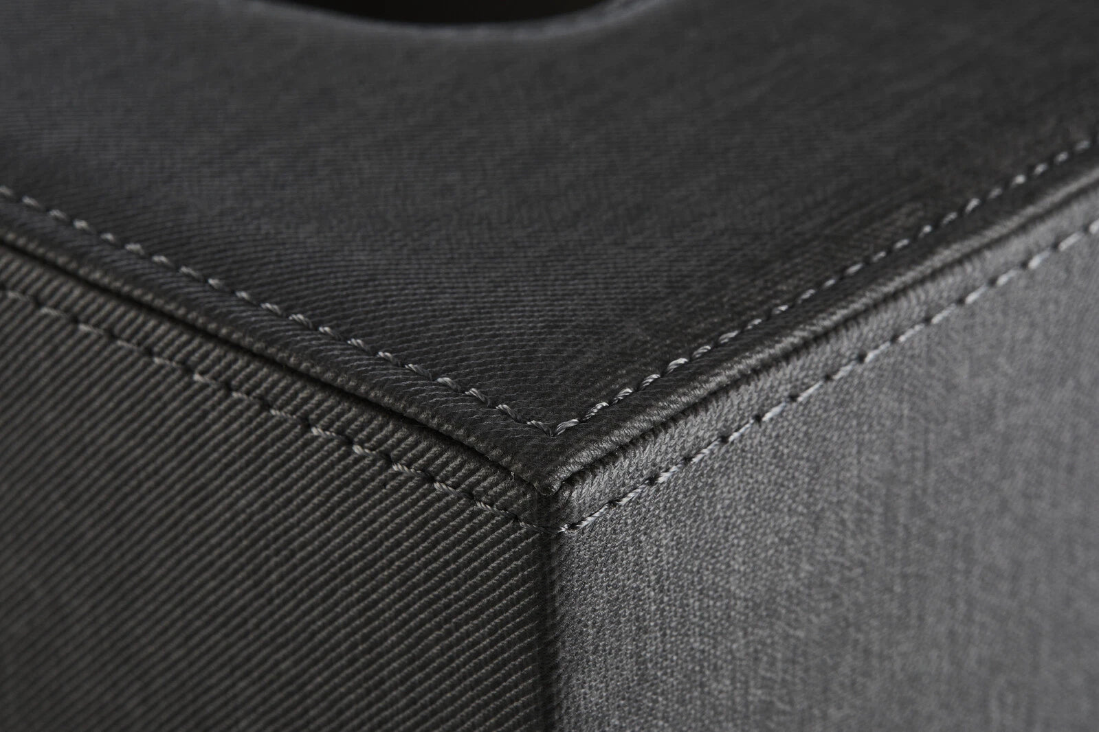 Keslie Grey Leatherette Tissue Box Cover Rectangle | Bnb Supplies | eBay