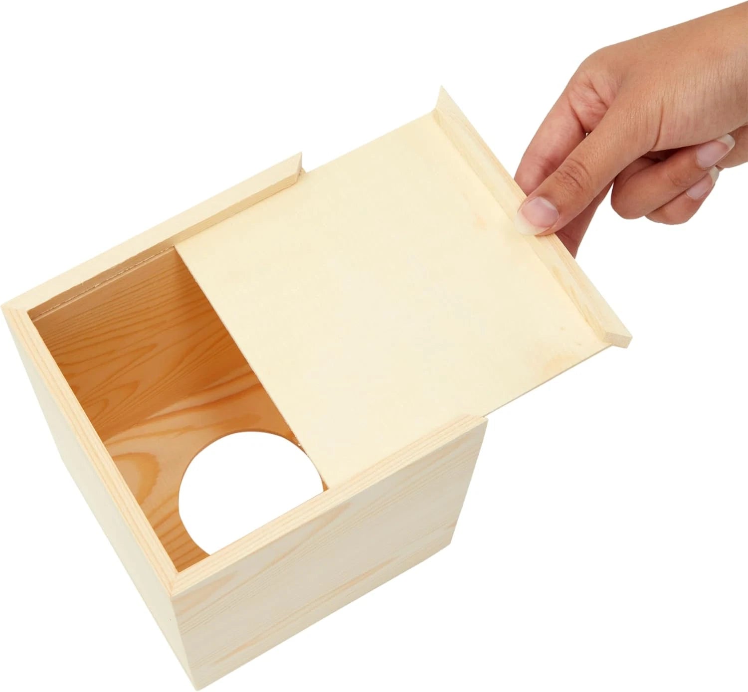 Unfinished Wood Tissue Box Cover for Arts and Crafts, Home Decor (5 X 5.5 In, 2 | eBay