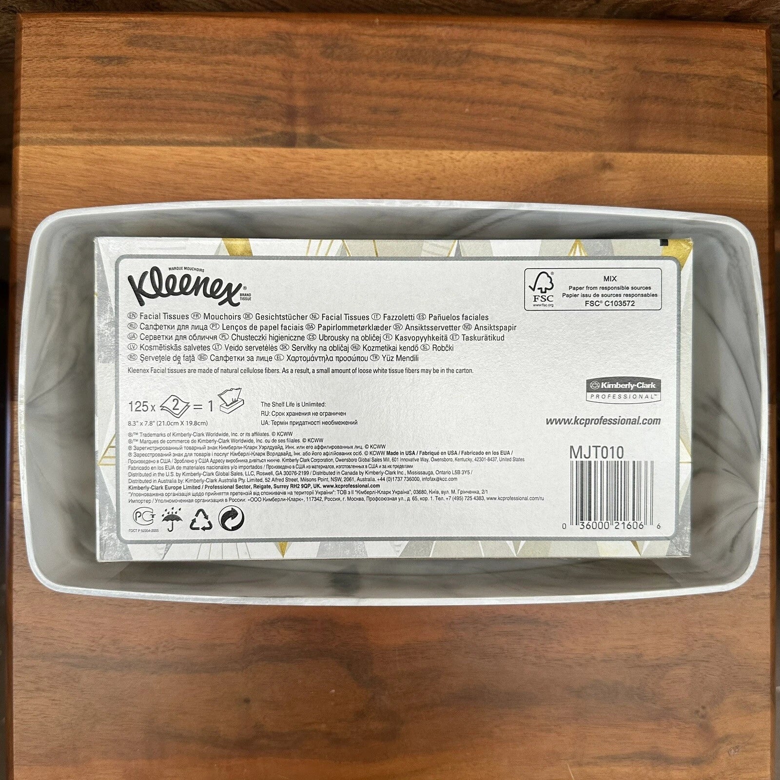 Vintage Tissue Box White Faux Marble Pattern Plastic Cover Rectangular Retro | eBay