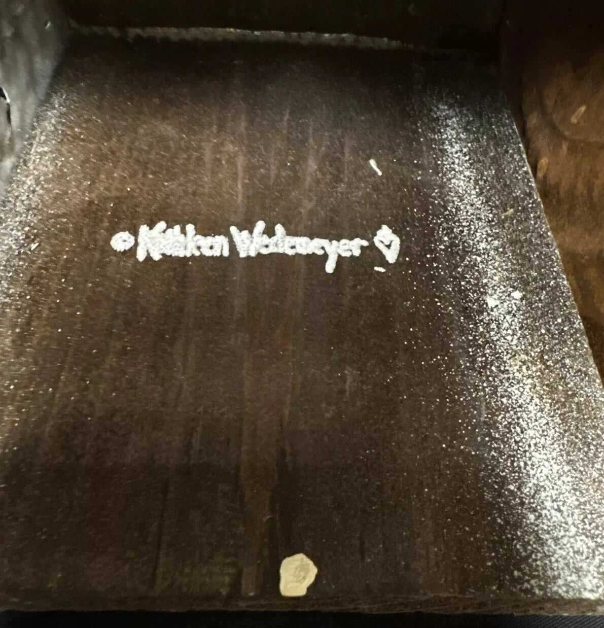 Wood & Metal Tin Tissue Kleenex Box Cover Bless You Heart Rustic Gift Wedemeyer | eBay