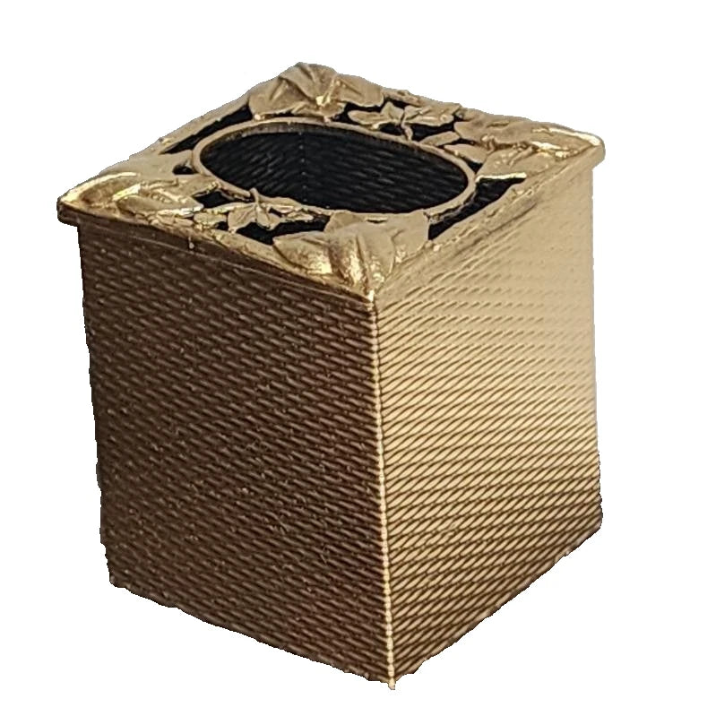 Silver Square Tissue Box Cover Facial Tissue Holder Kleenex Holder Accessories | eBay