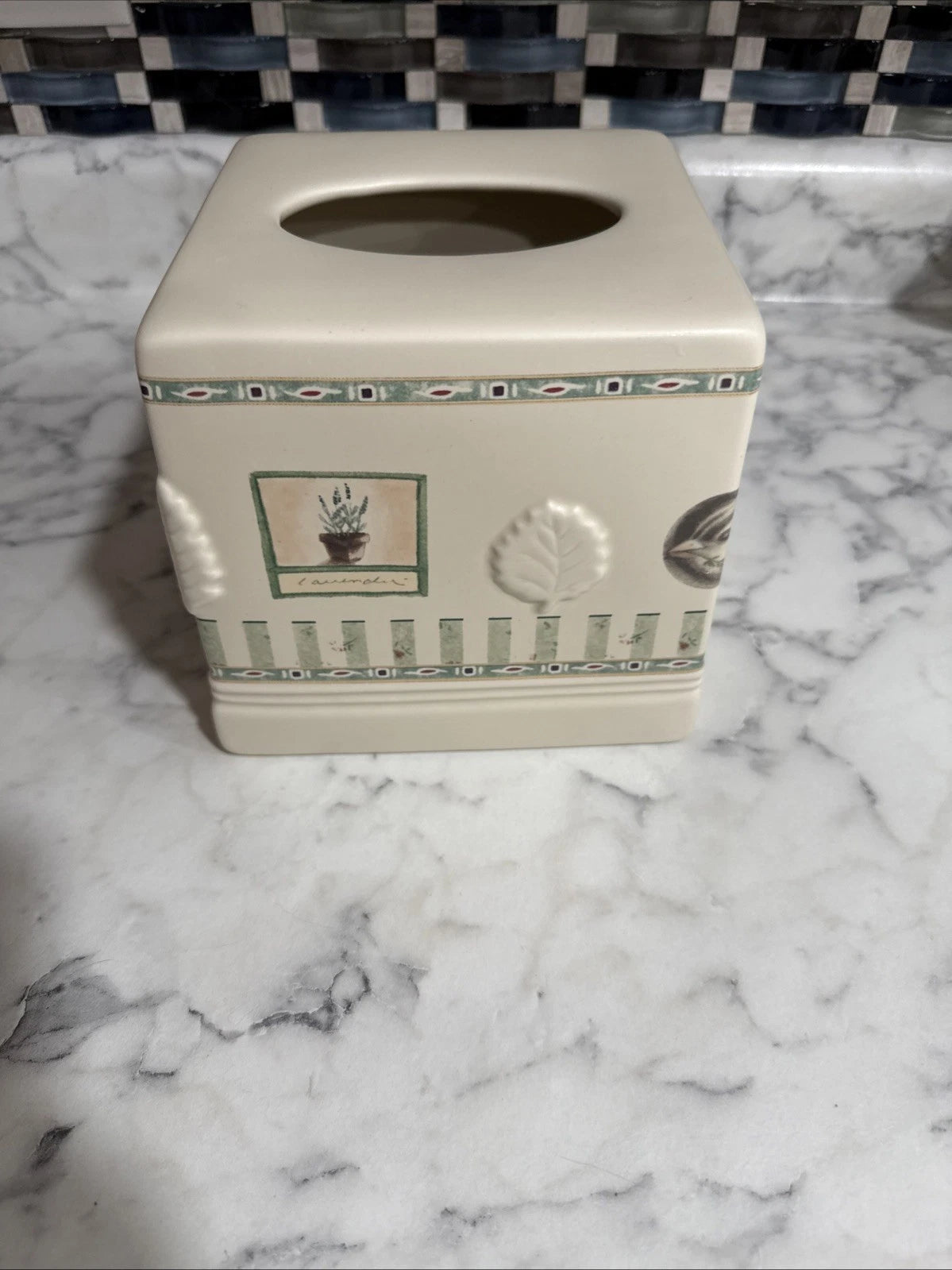PFALTZGRAFF NATUREWOOD TISSUE BOX COVER DISPENSER - Damaged See Pictures | eBay